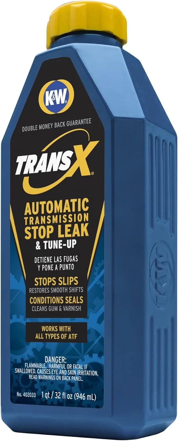 K&W 402033X6 Trans-X Automatic Transmission Stop Leak & Tune-Up - 32 Fl Oz