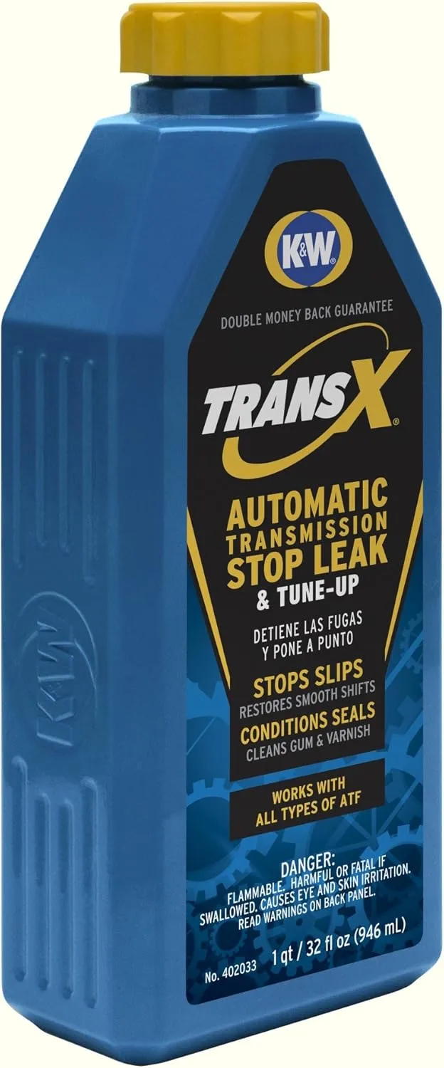 K&W 402033X6 Trans-X Automatic Transmission Stop Leak & Tune-Up - 32 Fl Oz