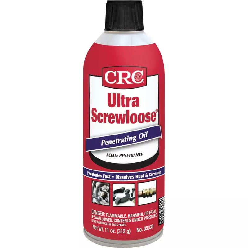 CRC Ultra Screwloose Super Penetrant 05330 – 11 Wt. Oz., Penetrating Oil