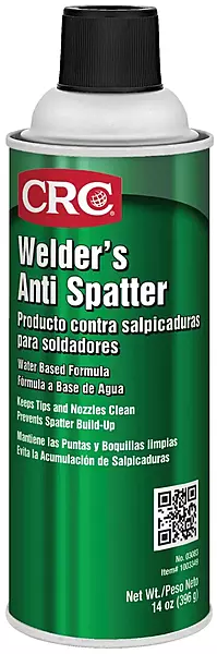 CRC Welder's Anti-Spatter 03083 – 14 Wt. Oz. Water-Based Anti-Spatter Aerosol Spray 14 Ounce (Pack of 1) 1 Pack