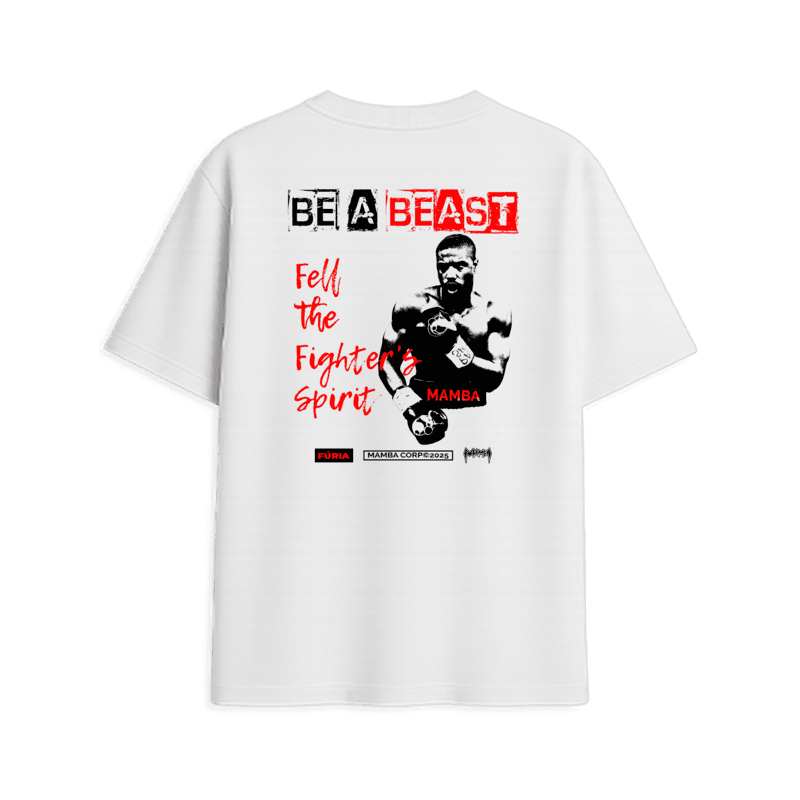 Camiseta Oversized Be a Beast