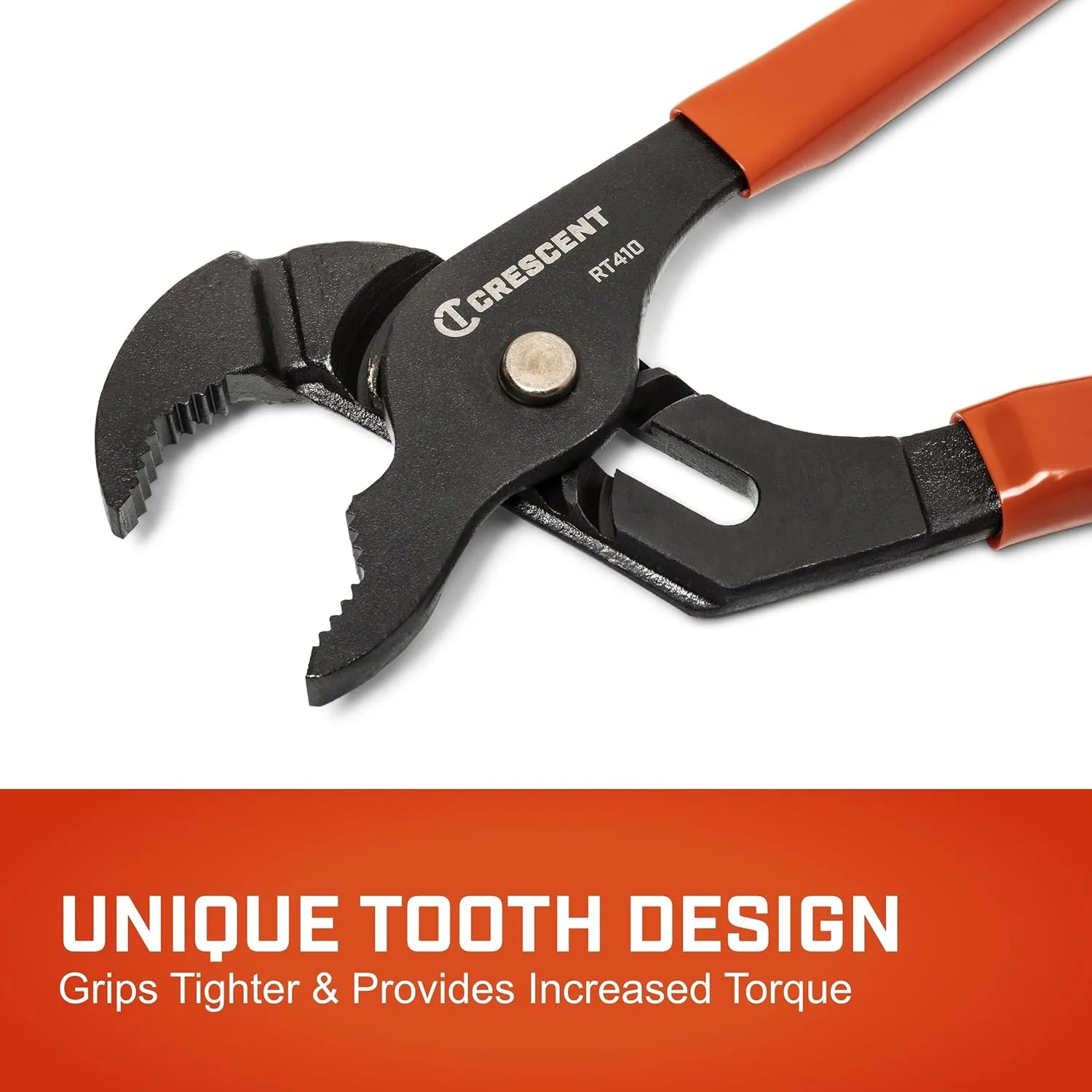 Crescent 10" V-Jaw Dipped Handle Tongue and Groove Pliers - RT410CVN-05