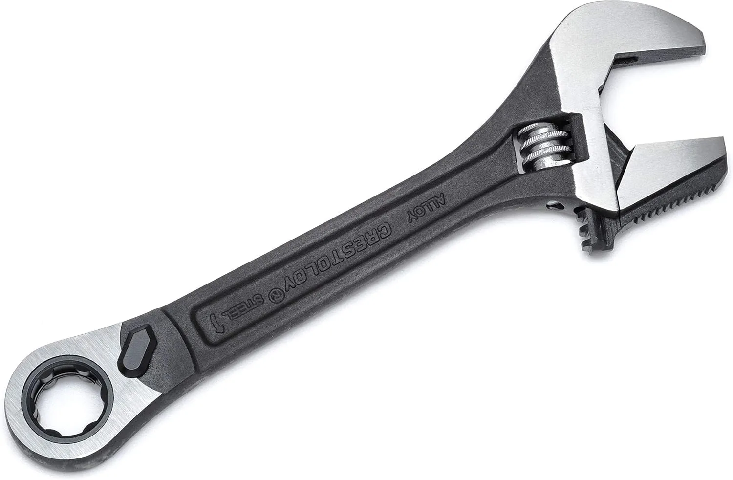 Crescent 11 Pc. Pass-Thru X6 Black Oxide Adjustable Wrench and Spline Socket Set - CPTAW8 Universal Sockets