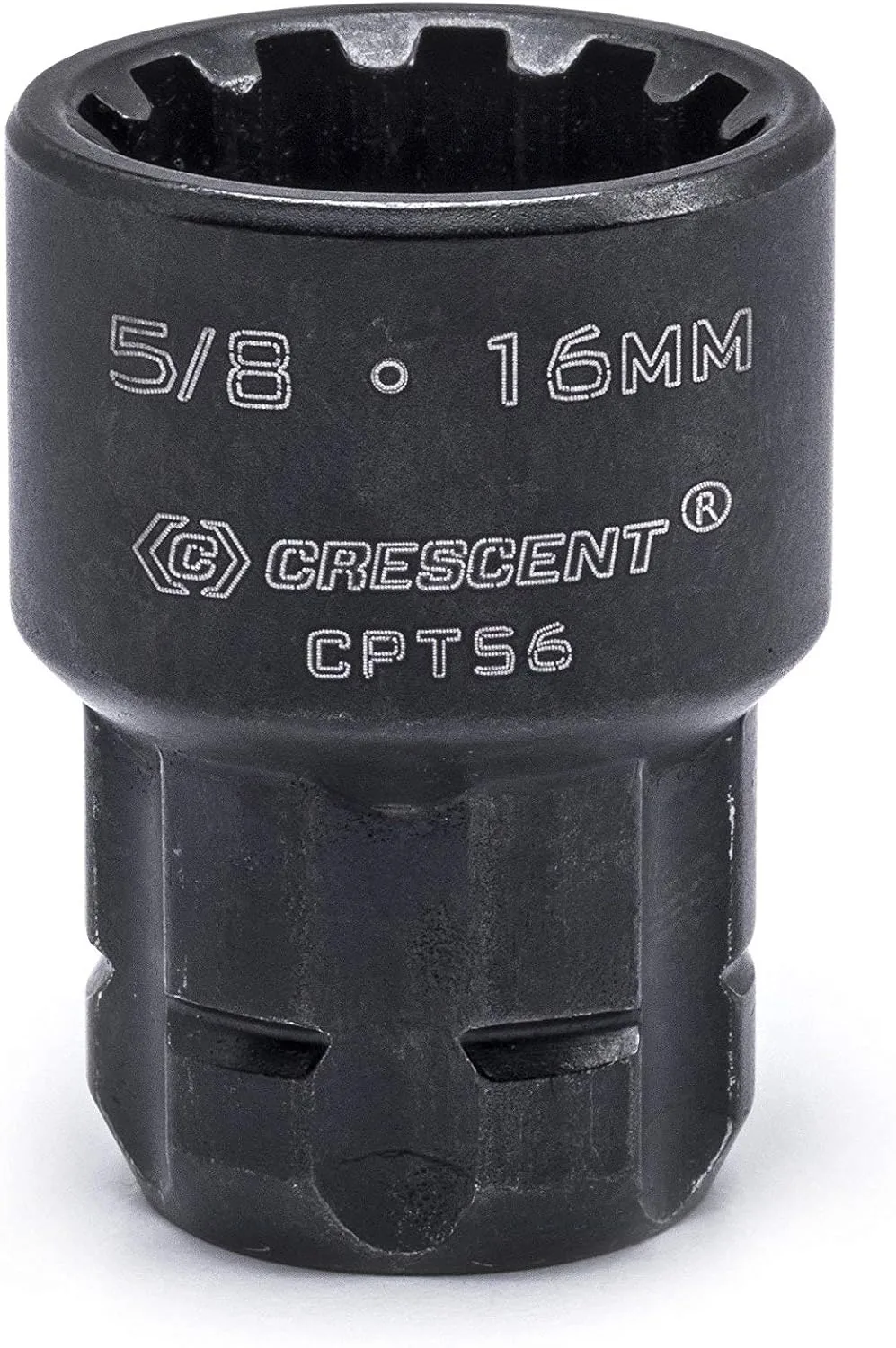 Crescent 11 Pc. Pass-Thru X6 Black Oxide Adjustable Wrench and Spline Socket Set - CPTAW8 Universal Sockets
