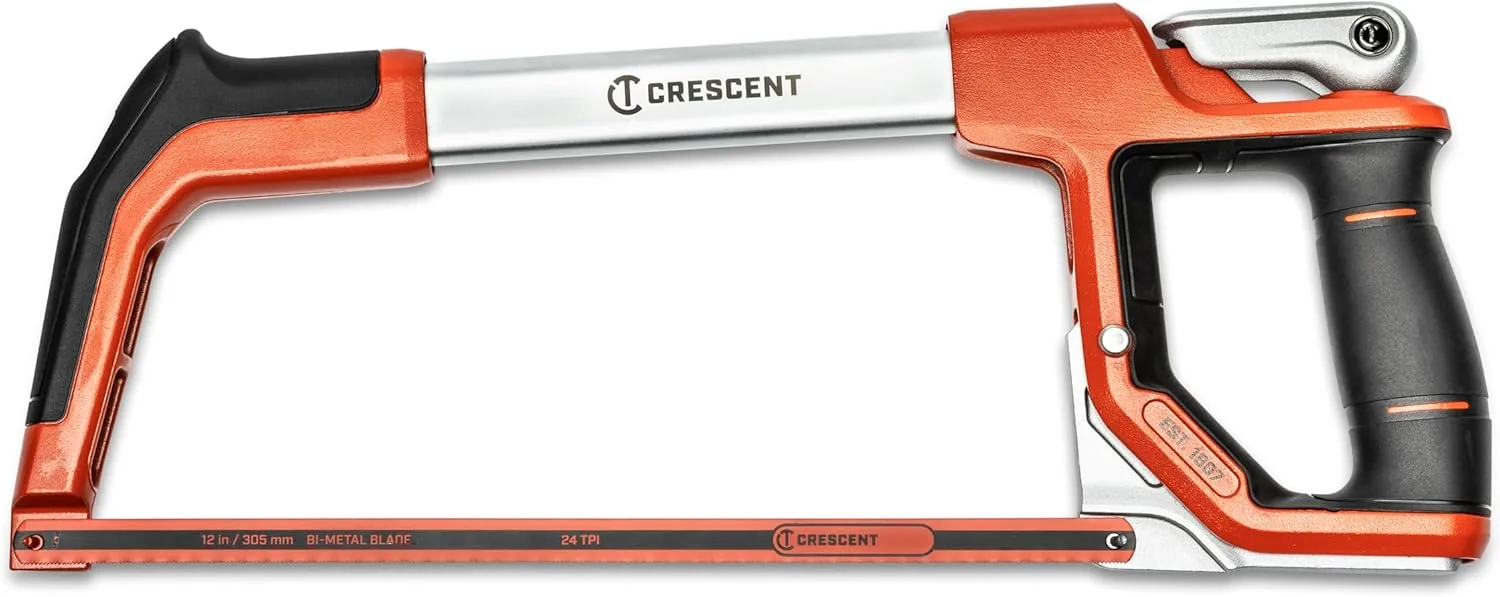 Crescent Tools 12" Fast Tension Hacksaw with Dual Material Handle | CTHACK