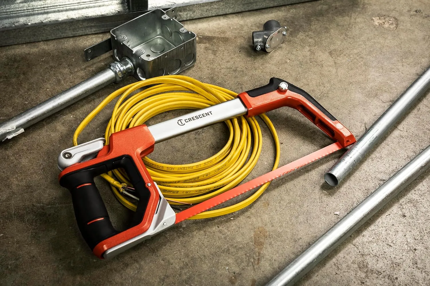 Crescent Tools 12" Fast Tension Hacksaw with Dual Material Handle | CTHACK