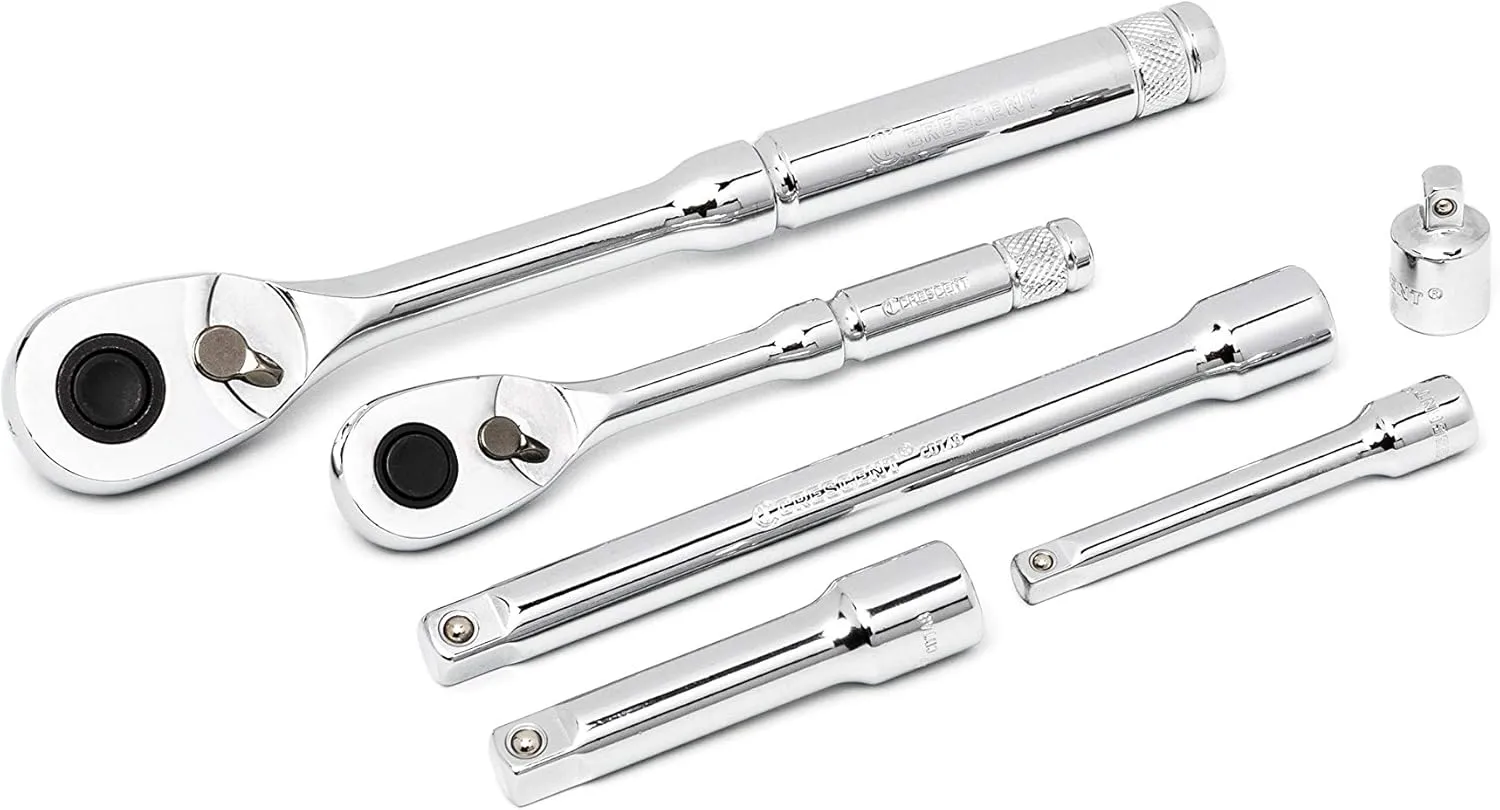Crescent 150 Piece 1/4" and 3/8" Drive 6 Point SAE/Metric Professional Tool Set - CTK150