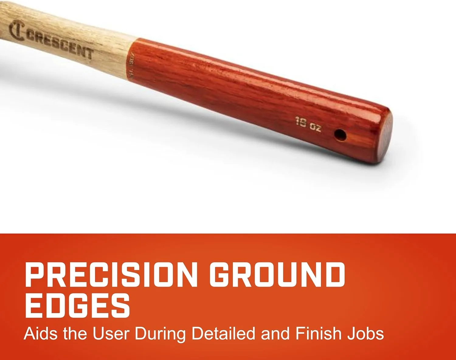 Tools Crescent - Crescent 16 Oz. Wood Ball Peen Hammer (CHWBP16)