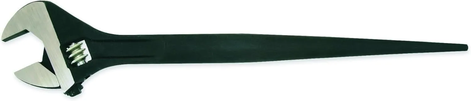 CRESCENT Adjustable Black Oxide Construction Wrench - Forged Alloy Steel