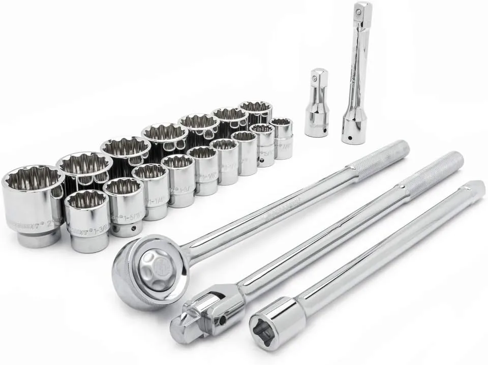 Crescent 21 Piece 3/4" Drive 12-Point SAE Socket Set CTK21SAEN (7/8"–2")