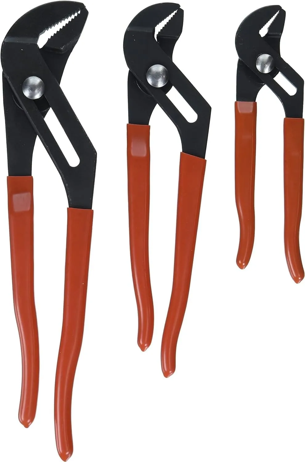 Crescent 3-Piece Tongue & Groove Plier Set, Dipped Handle - RT200SET3-05