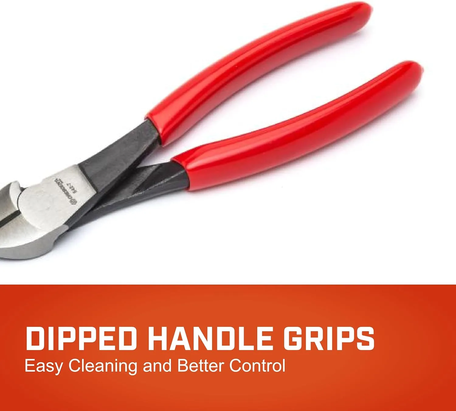 Crescent 5427CVN 7-Inch Heavy-Duty Diagonal Cutting Solid Joint Pliers, Cushion Grip,