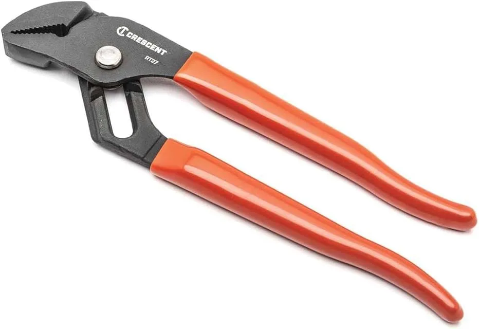 Crescent 7" Tongue & Groove Plier, Straight Jaw, Black Oxide - RT27CVN One Size