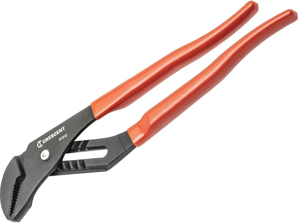 Crescent 7" Tongue & Groove Plier, Straight Jaw, Black Oxide - RT27CVN One Size