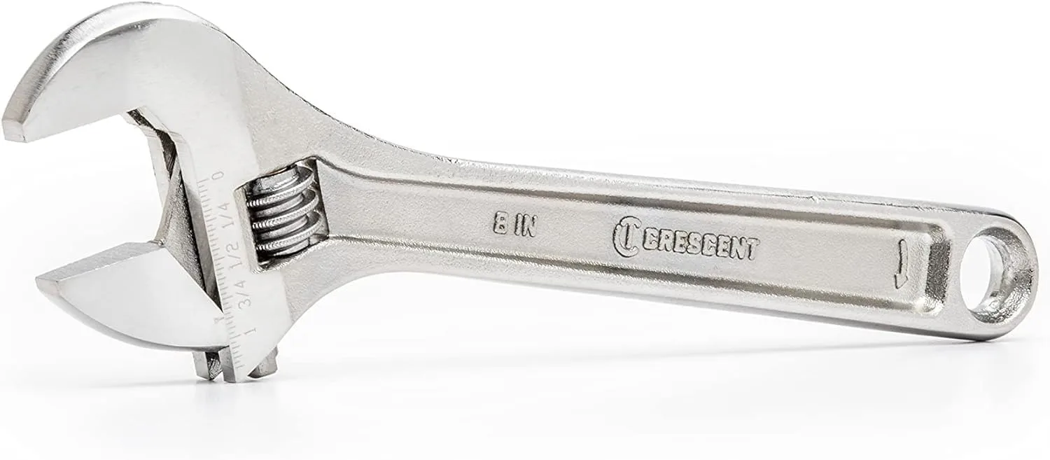Crescent AC28BK 8" Adjustable Wrench - Bagged