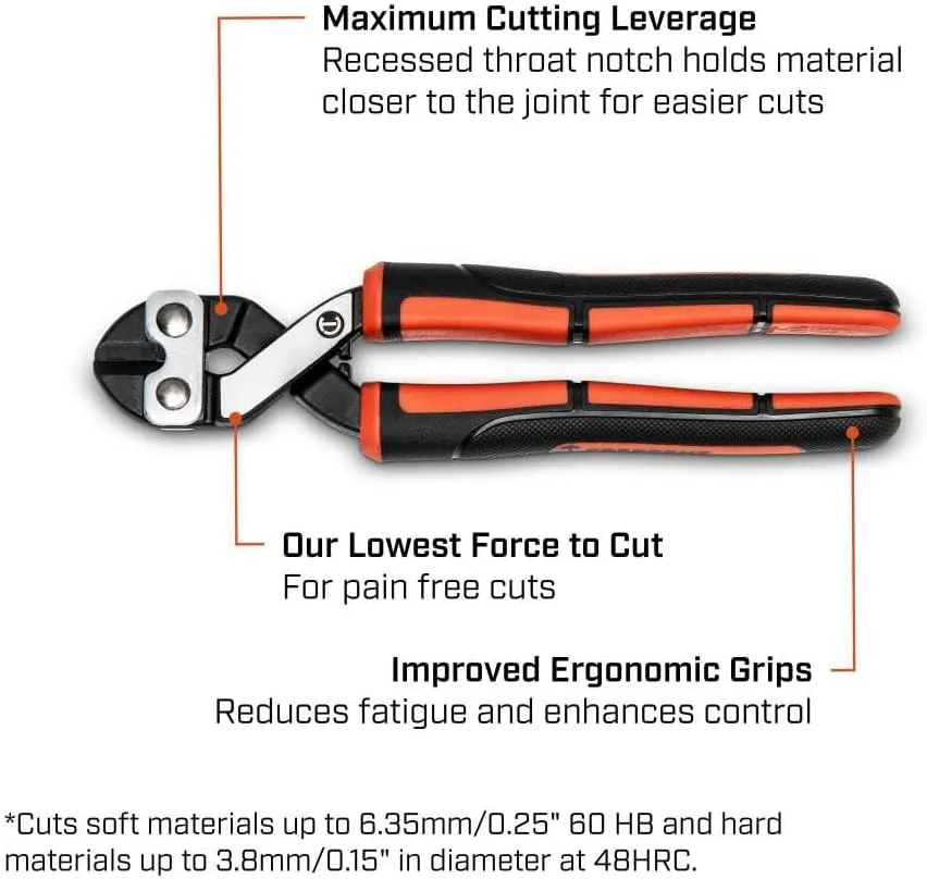Crescent Compact Wire and Bolt Cutters