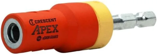 APEX - Eshok-Guard 1/4" Isolated Bit Holder (CAEBH2C)