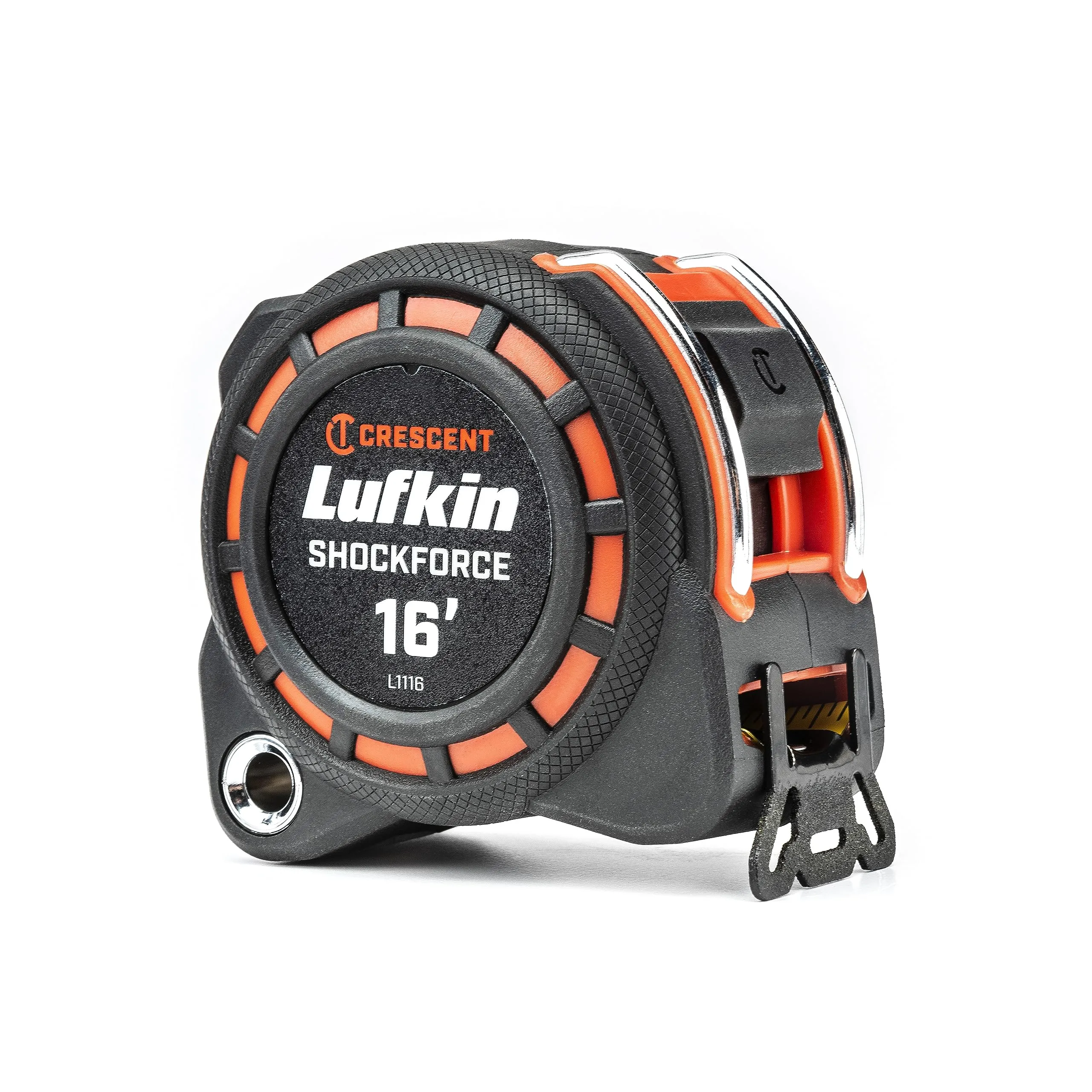 CRESCENT LUFKIN Shockforce Dual-Sided Tape Measure 1-3/16"