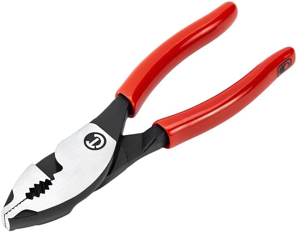 Crescent Z2 Dipped Handle Slip Joint Pliers - Plumbing, Home Improvement Hand Tool with Comfort Grip - 6" - HTZ26