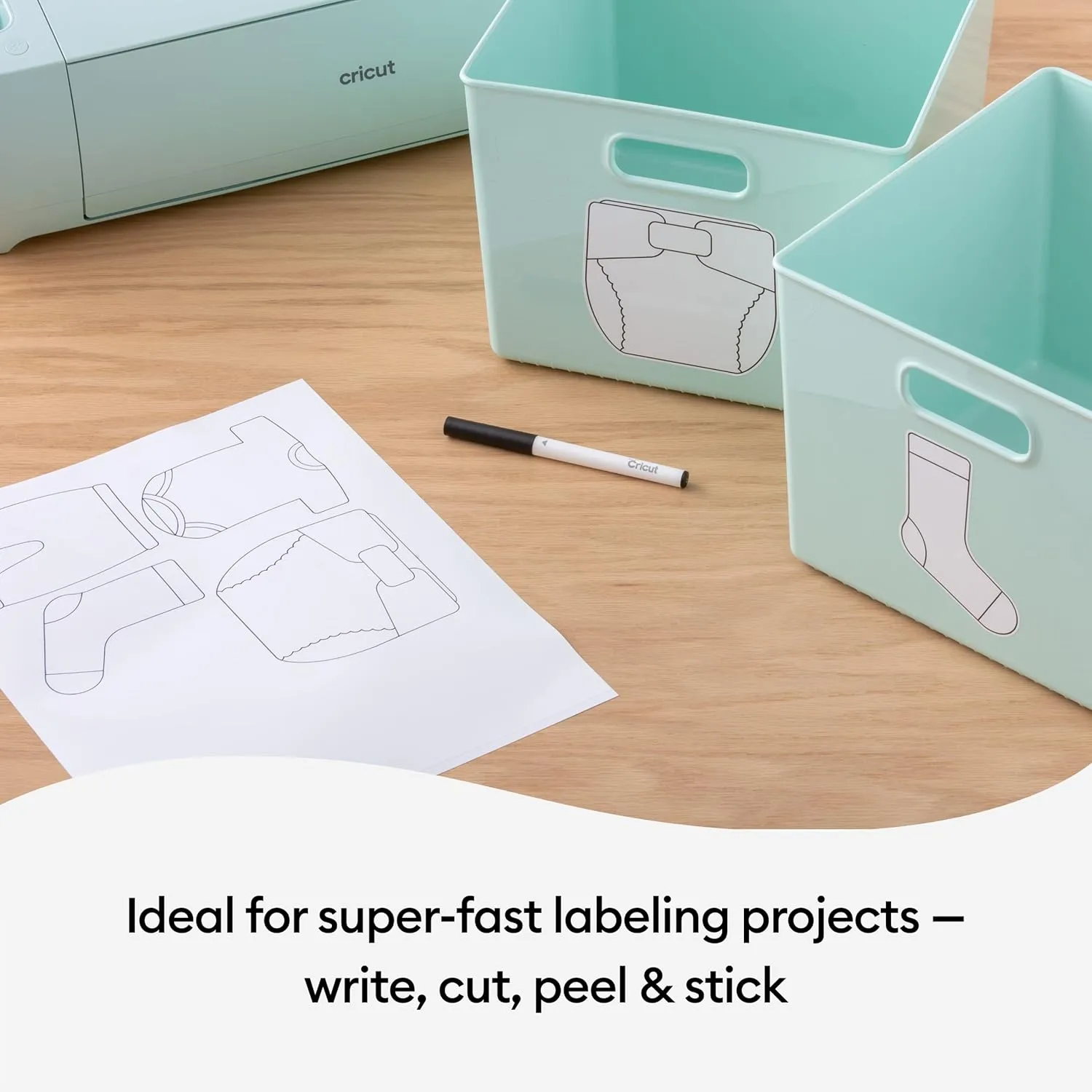 Cricut® Smart Label™ Writable Vinyl – Permanent, 3-Pack of 3ft Rolls (13"x36"), White