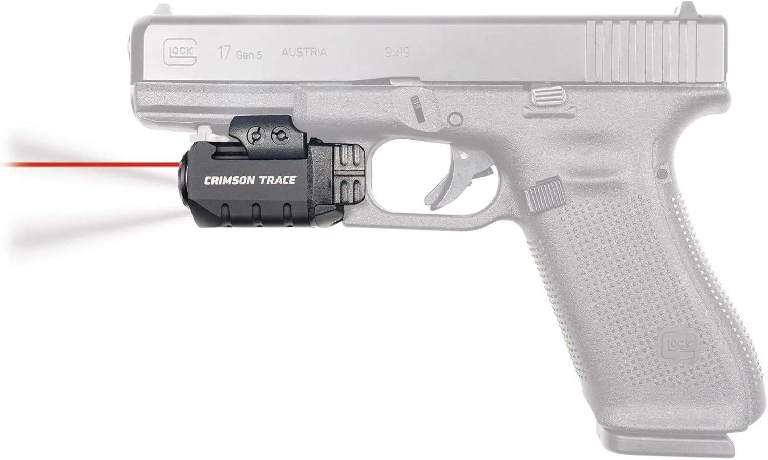 CRIMSON TRACE Rail Master Pro Universal Red Laser Sight and Tactical Light
