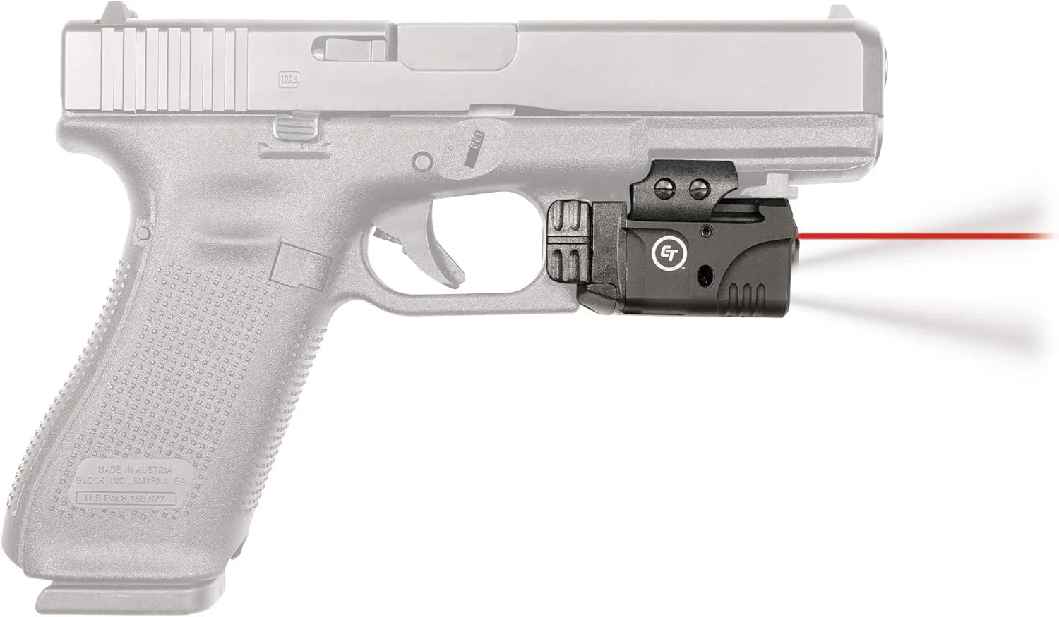 CRIMSON TRACE Rail Master Pro Universal Red Laser Sight and Tactical Light