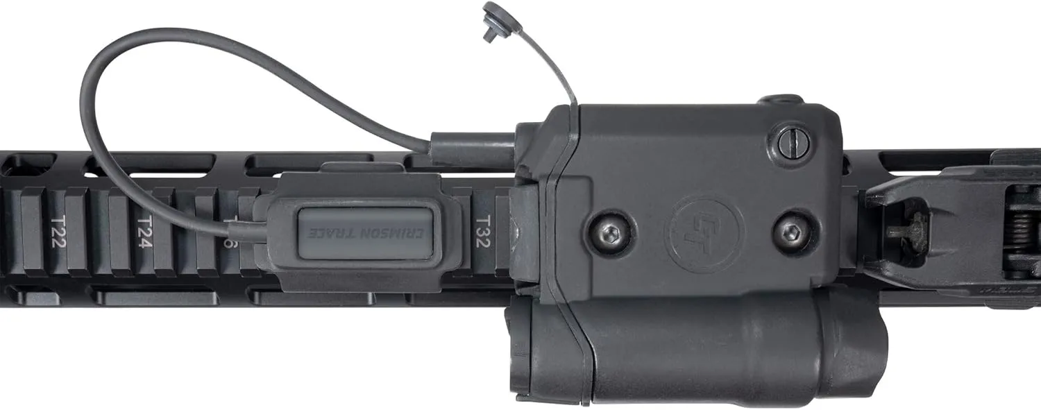 Crimson Trace CMR-301 Railmaster Pro with Green Laser, Adjustable 1000 Lumen LED Flashlight and Rechargeable Battery