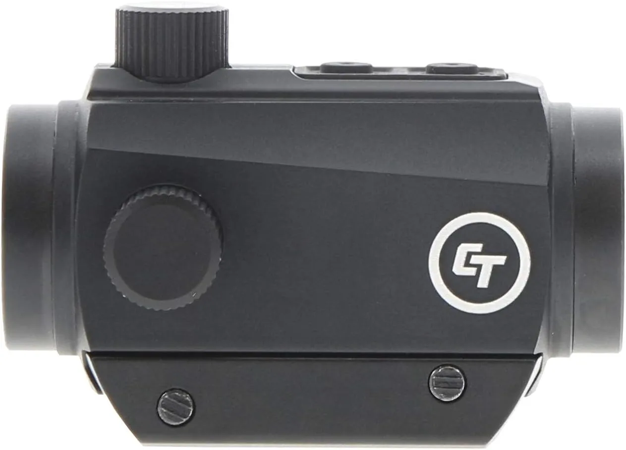 Crimson Trace CTS-25 Compact Sight with 4 MOA LED Red Dot Reticle and 1x Magnification for Rifles, Long Guns