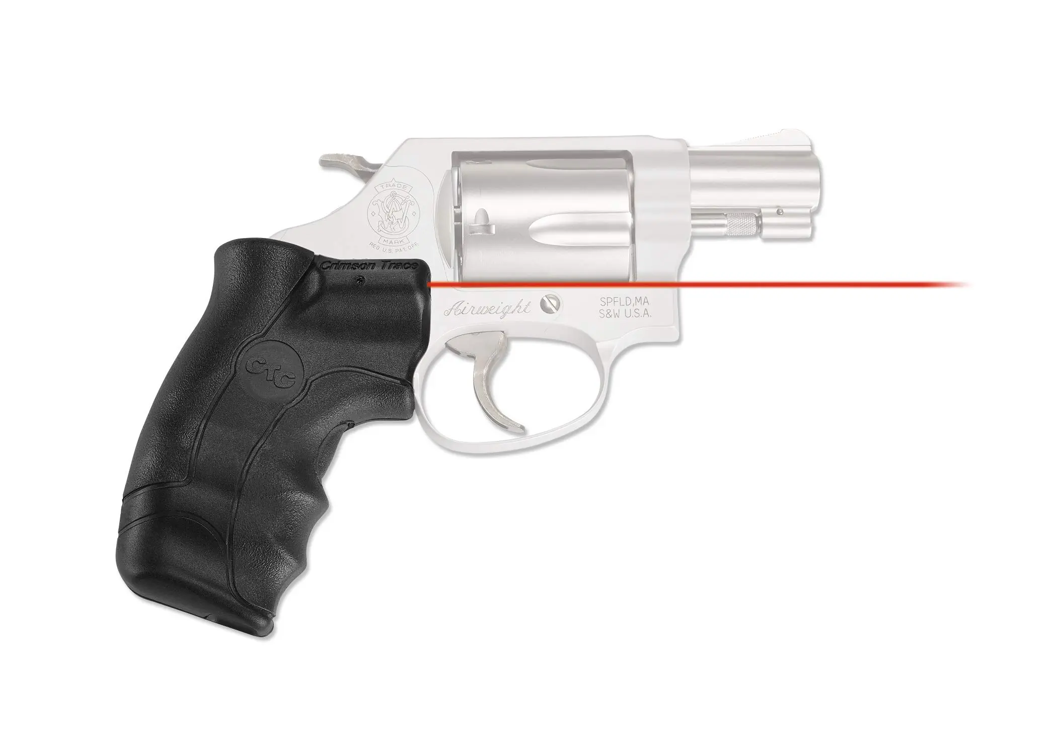 Crimson Trace LG-350 Lasergrips with Heavy Duty Construction and Instinctive Activation for Smith & Wesson