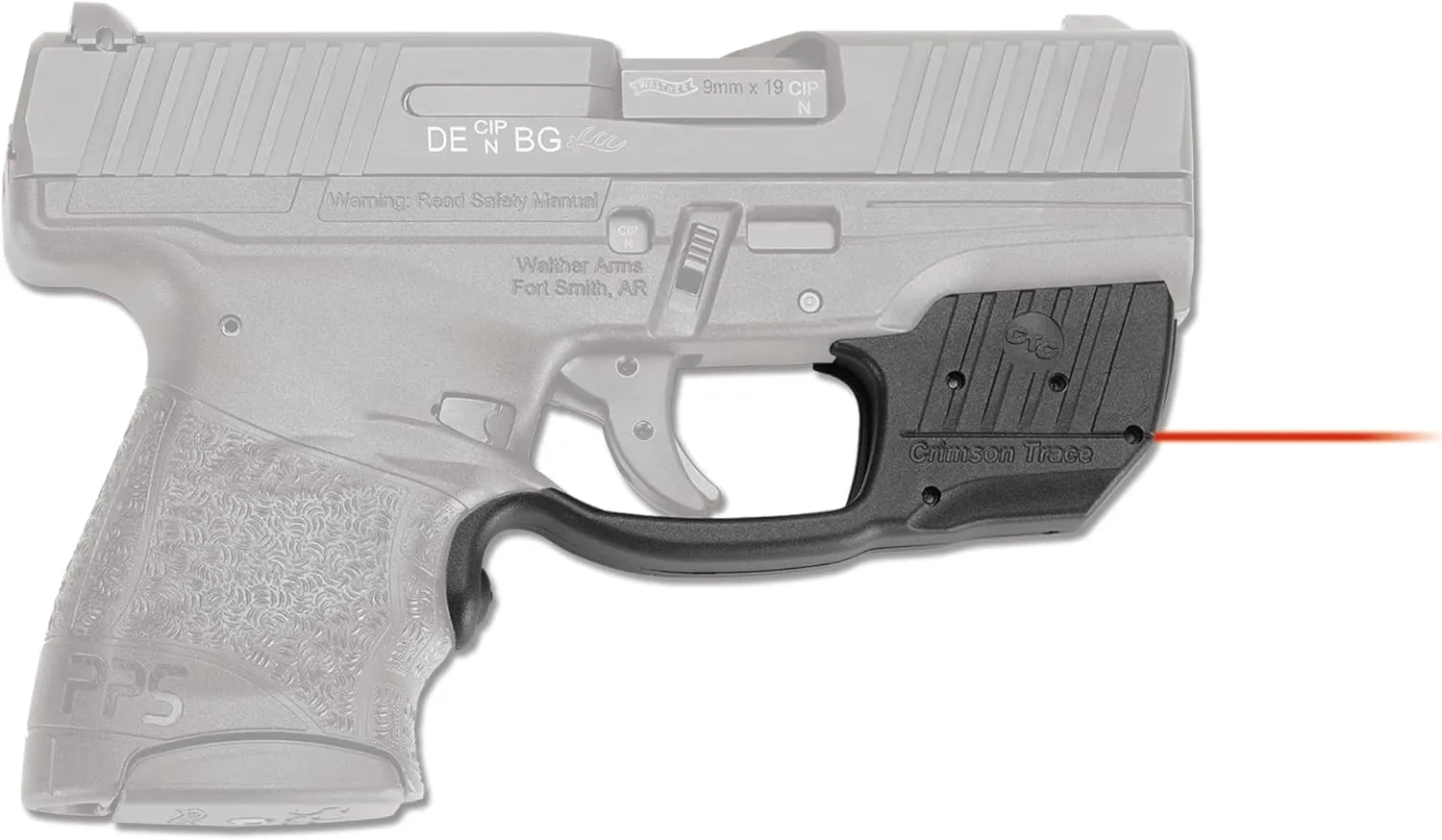 CRIMSON TRACE LG-482 Laserguard Laser Sight for Walther PPS M2