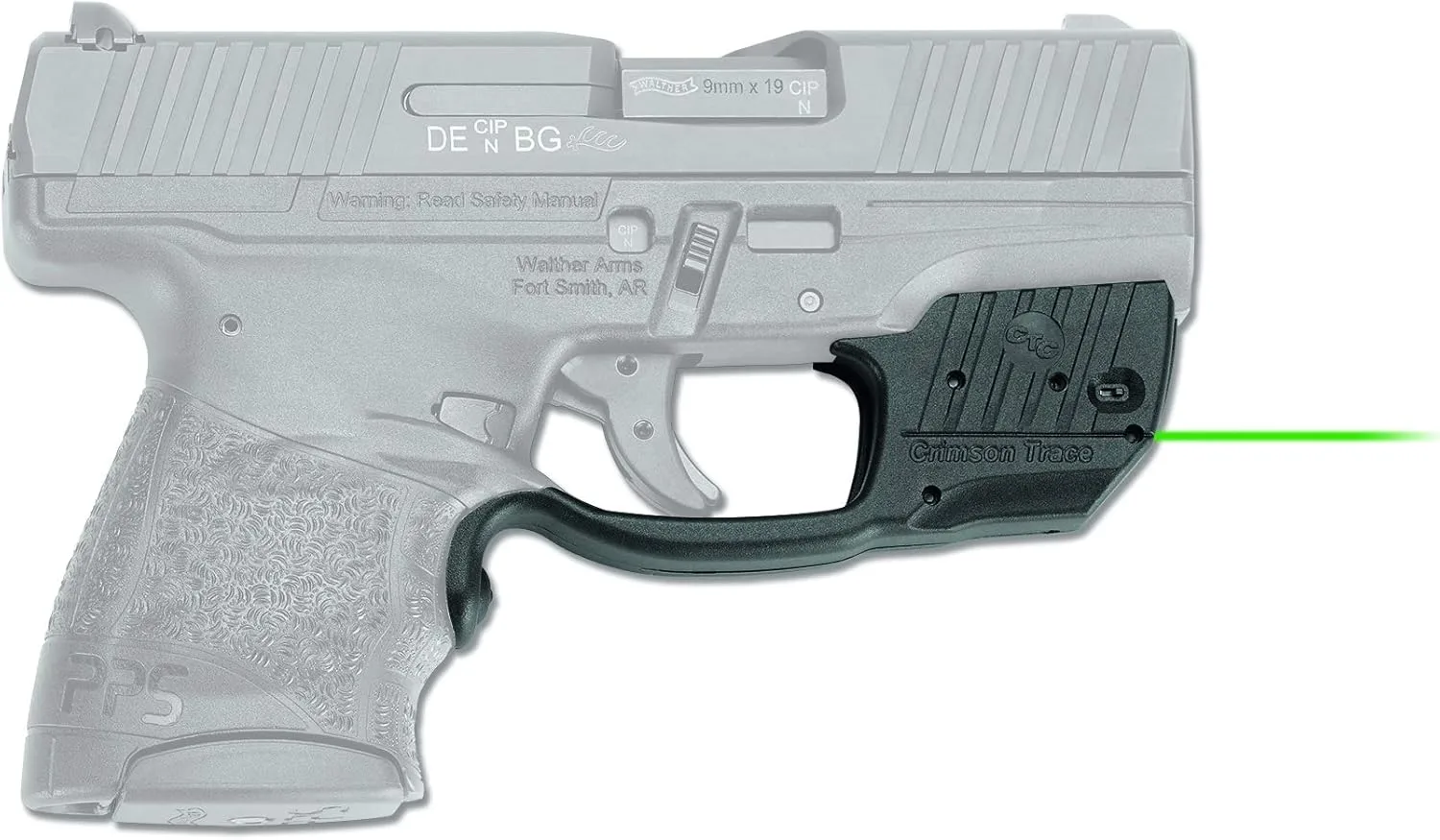 CRIMSON TRACE LG-482 Laserguard Laser Sight for Walther PPS M2