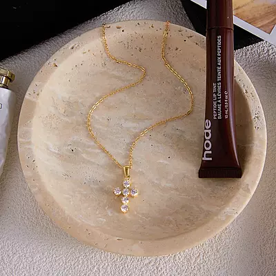 Mini Cross Necklace