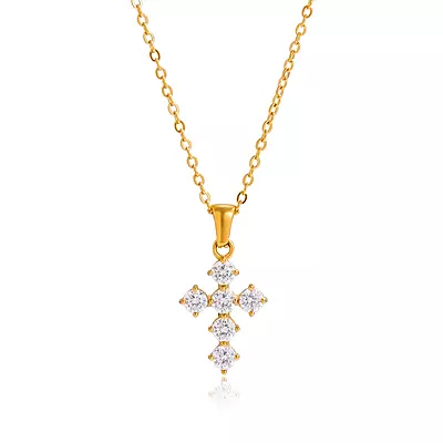 Mini Cross Necklace