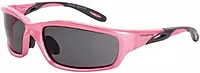 Safety Glass: Scratch-Resistant, Polycarbonate, Dark Smoke Lenses, Full-Framed, UV Protection