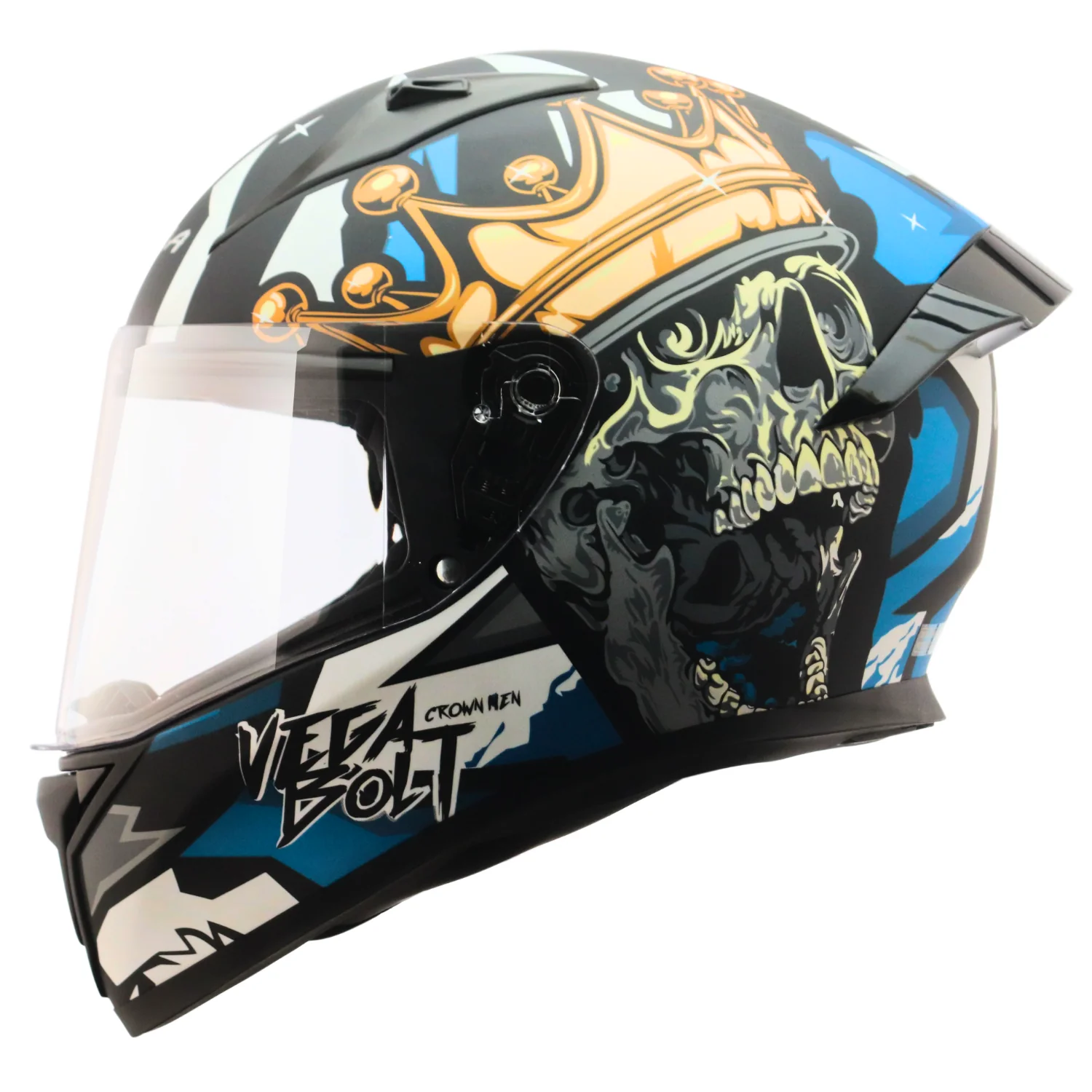 VEGA BOLT CROWN MEN DULL BLACK M.BLUE M/V (L)