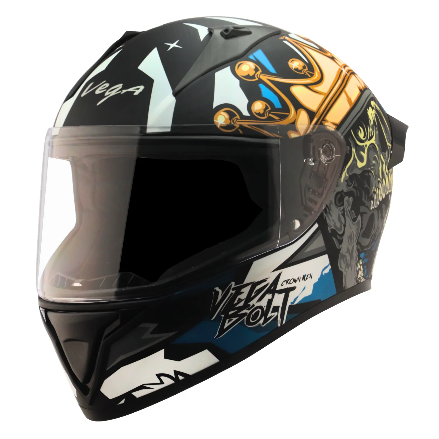 VEGA BOLT CROWN MEN DULL BLACK M.BLUE M/V (L)