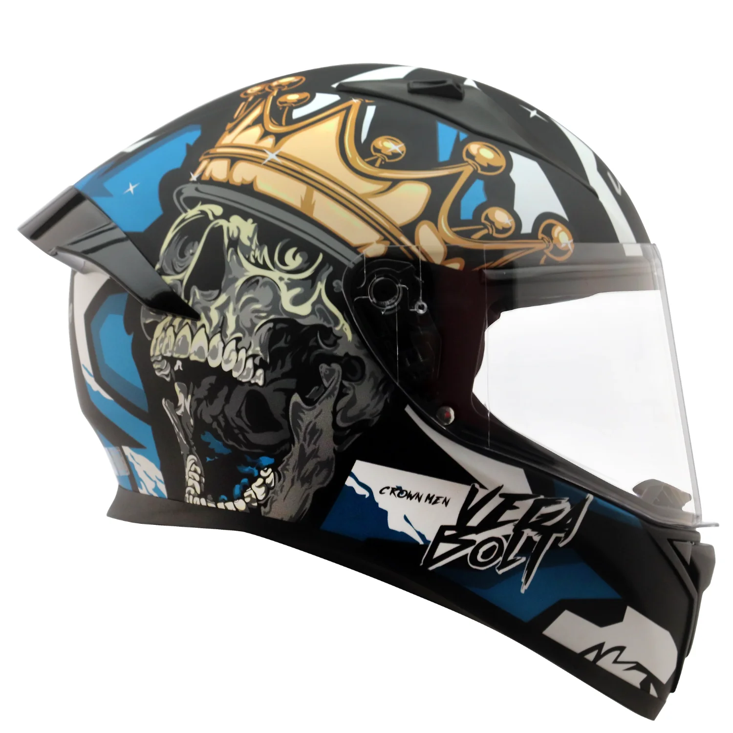 VEGA BOLT CROWN MEN DULL BLACK M.BLUE M/V (L)