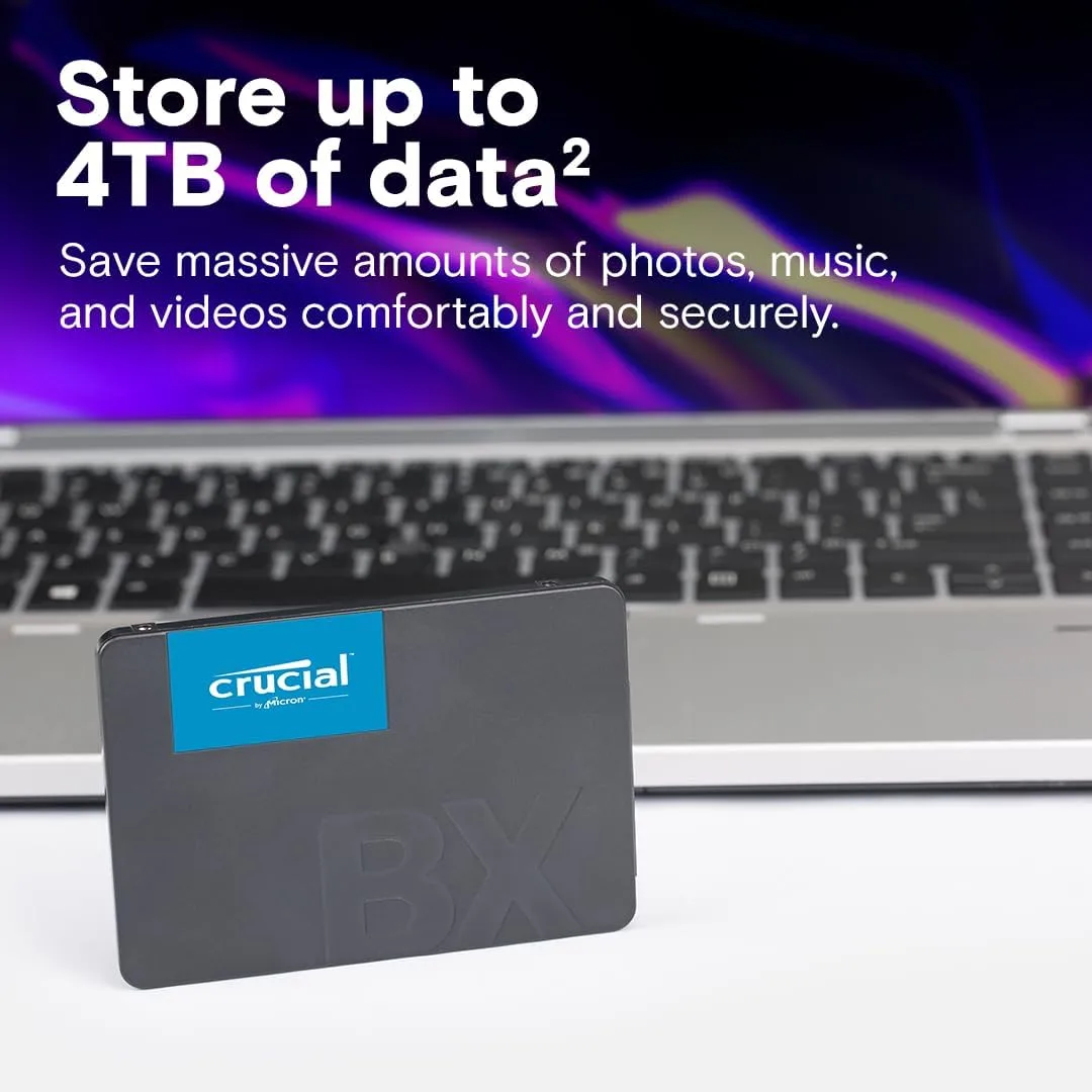 Crucial BX500 3D NAND SATA 2.5-Inch Internal SSD