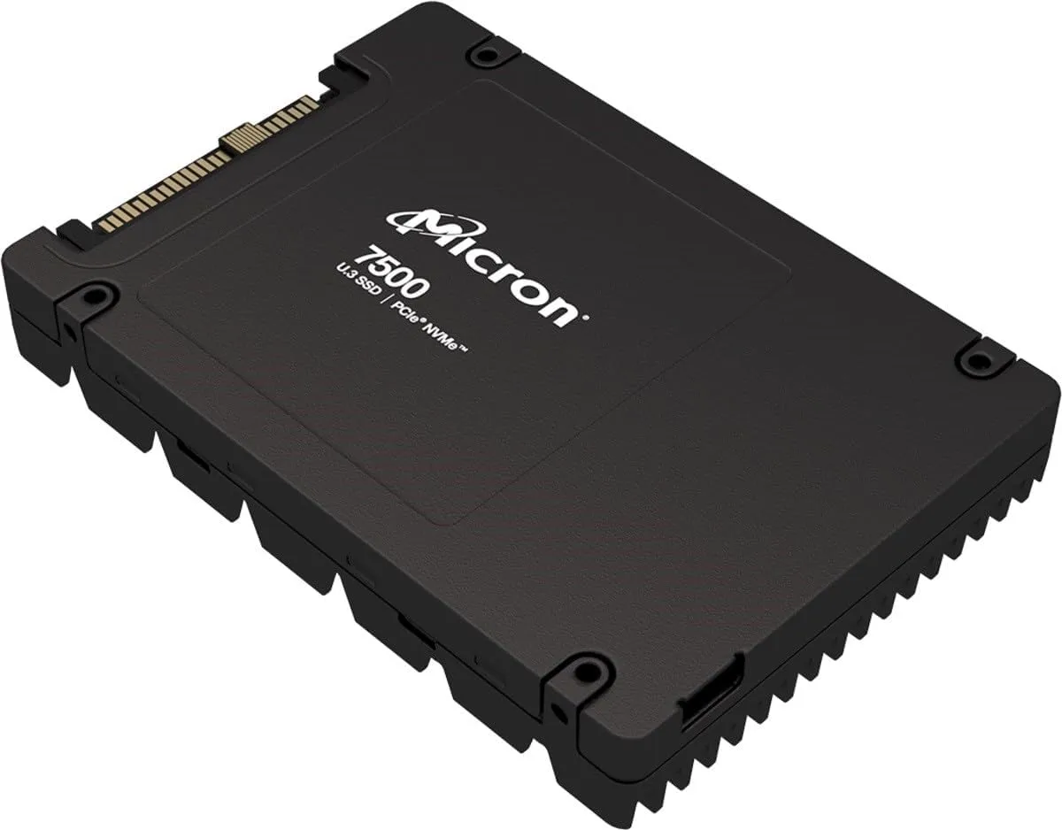 MICRON 7500 PRO 960GB U.3 (15MM) TCG-OPAL ENTERPRISE SSD
