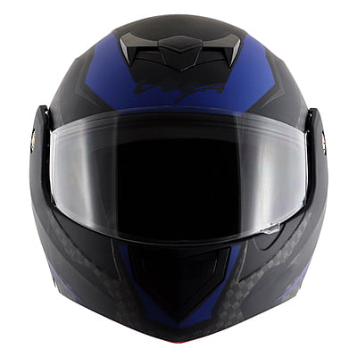 VEGA CRUX DX CHECKS DULL BLACK M.BLUE C/V (M)