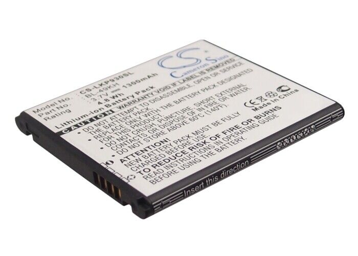 Replacement Battery For Verizon BL-49KH Mobile, SmartPhone Replacement Battery For Verizon BL-49KH Mobile, SmartPhone