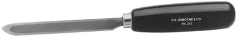 C.S. Osborne 242 1/2" Wide Hollow-Ground Three-Cornered Bearing Scraper