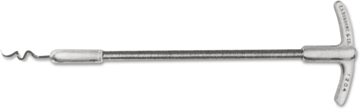 C.S. Osborne Flexible Packing Hooks, Size 1, 7 1/4 in Overall L (565-1204-1) Each