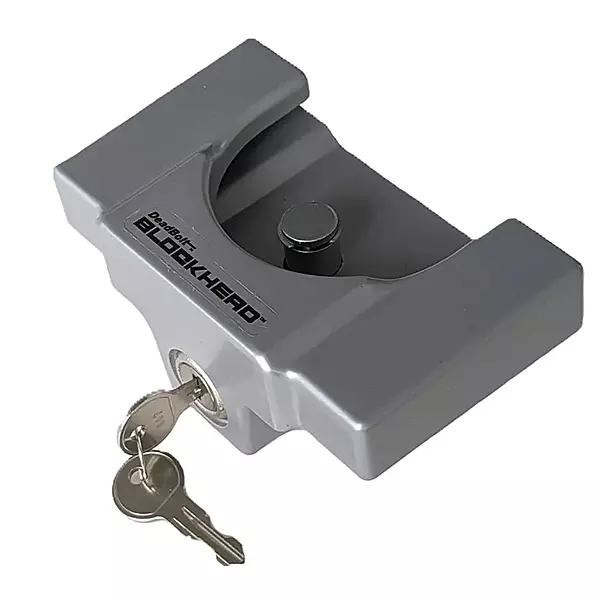 TCL1-YL Deadbolt Blockhead Trailer Coupler Lock
