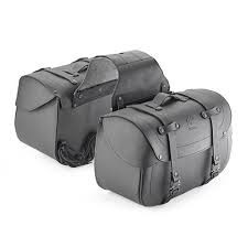 KAPPA SOFT CRUISER SADDLE BAG SET LEATHER CU500 (15Lt)