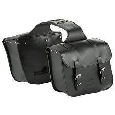 KAPPA SOFT CRUISER SADDLE BAG SET LEATHER CU500 (15Lt)