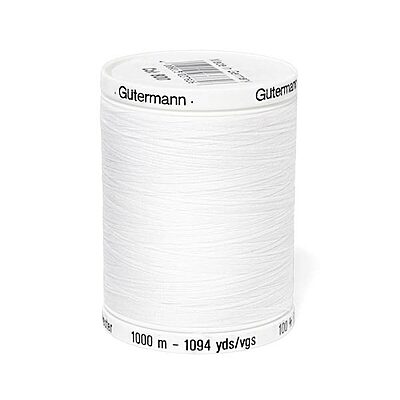 Filo per cucire a macchina Gutermann spola da 1000 mt