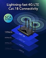 TD AX1800 Wi-Fi 6 4G Cat18 Router LT18