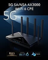 Cudy 5G NR/SA/NSA AX3000