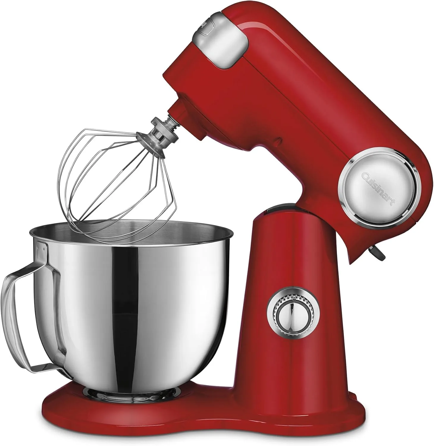 Cuisinart Stand Mixer, 12 Speed, 5.5 Quart Stainless Steel Bowl, Chef’s Whisk, Mixing Paddle, Dough Hook, Splash Guard